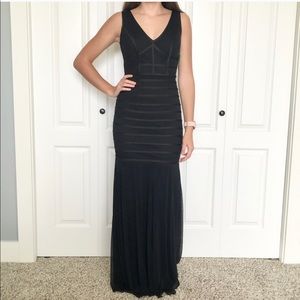 Betsy & Adam Black Ribbed dress, super cute, NWT!